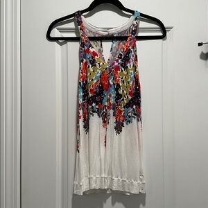 American Eagle Outfitters Multicolor Floral Tank Top